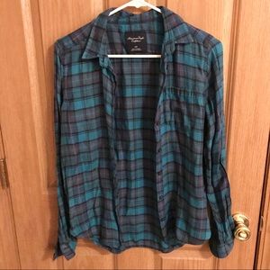 American Eagle Plaid Shirt